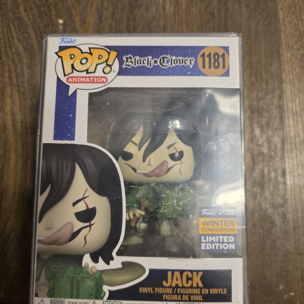 Funko Pop! Jack Vinyl Figure - Green, Black